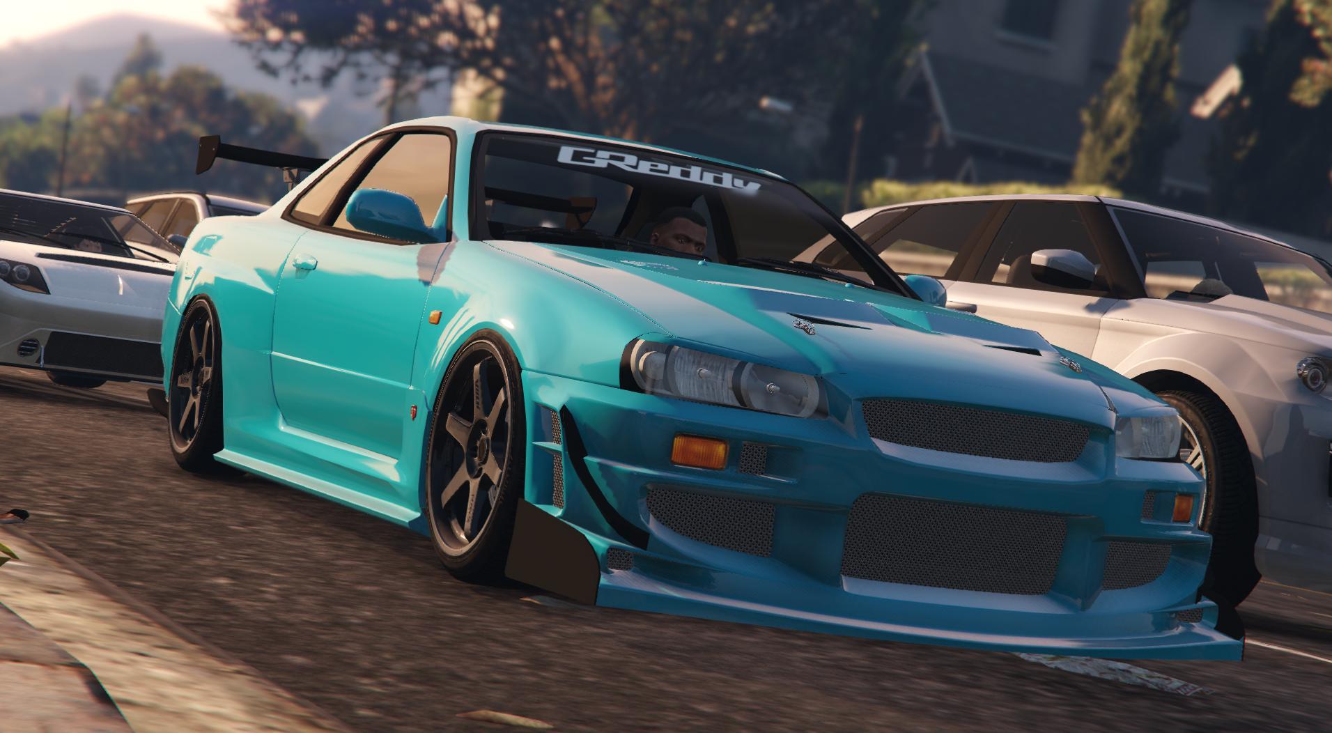 Nissan skyline gta 5